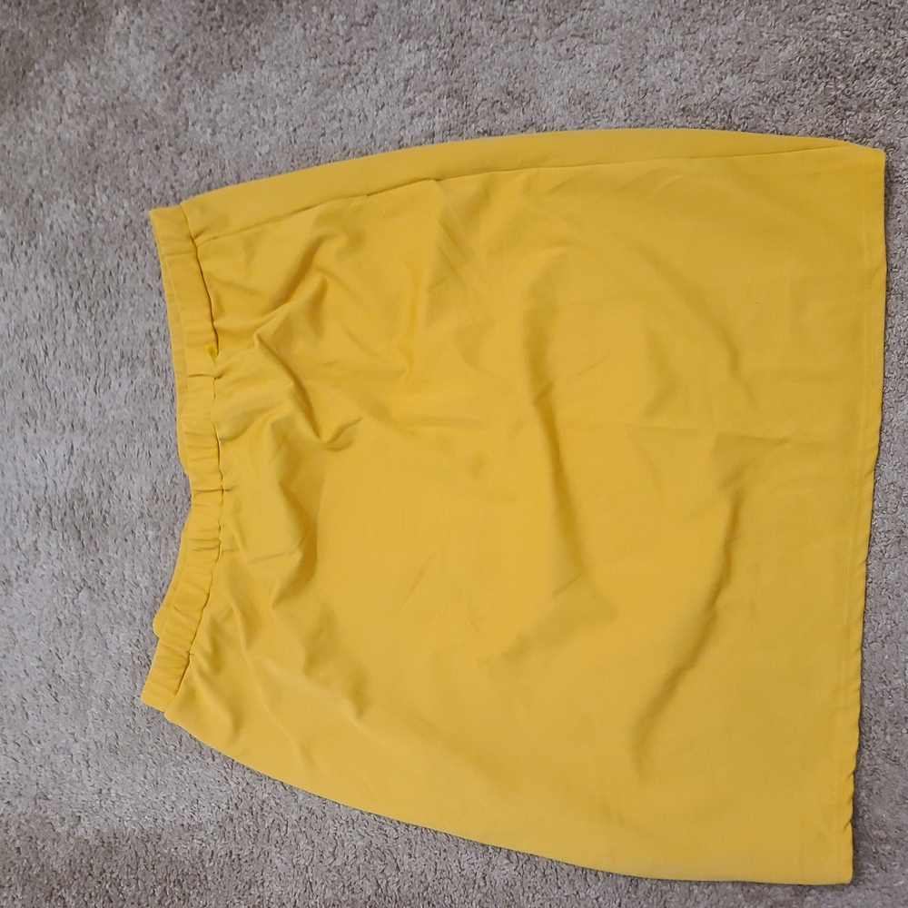 Bright Yellow Skirt